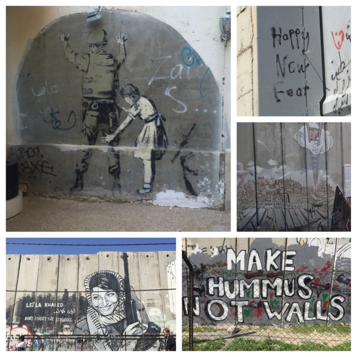 Graffiti on the Separation  Wall