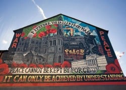 Belfast mural