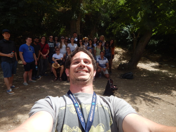 Nathan Selfie near the Ein Kerem